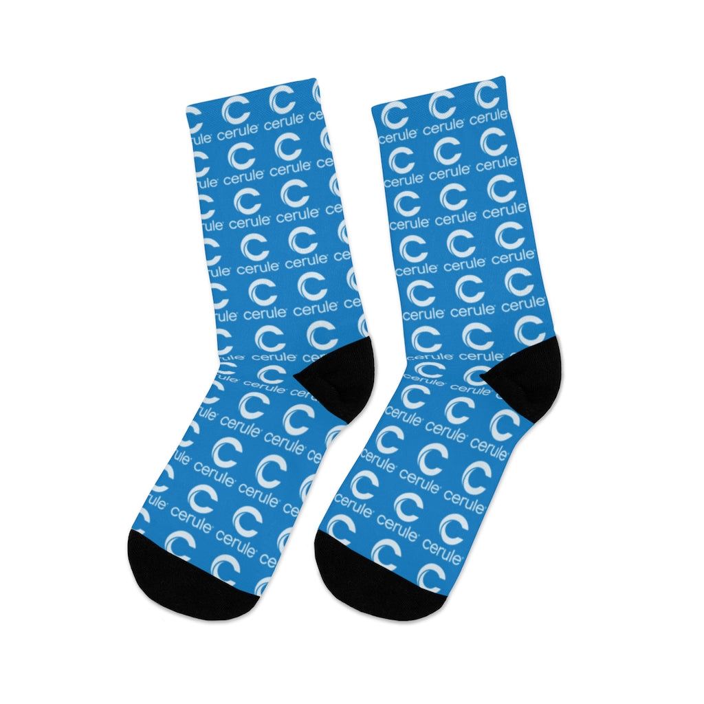Cerule Socks - Blue