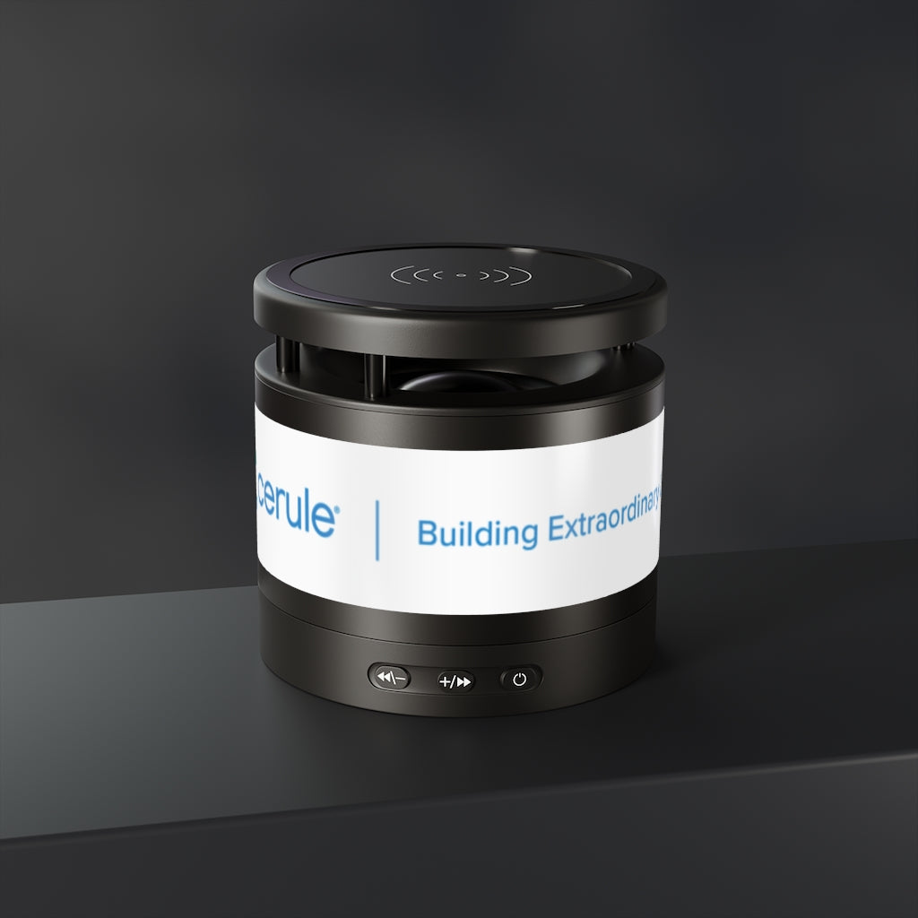 Cerule Bluetooth Speaker and Wireless Charging Pad