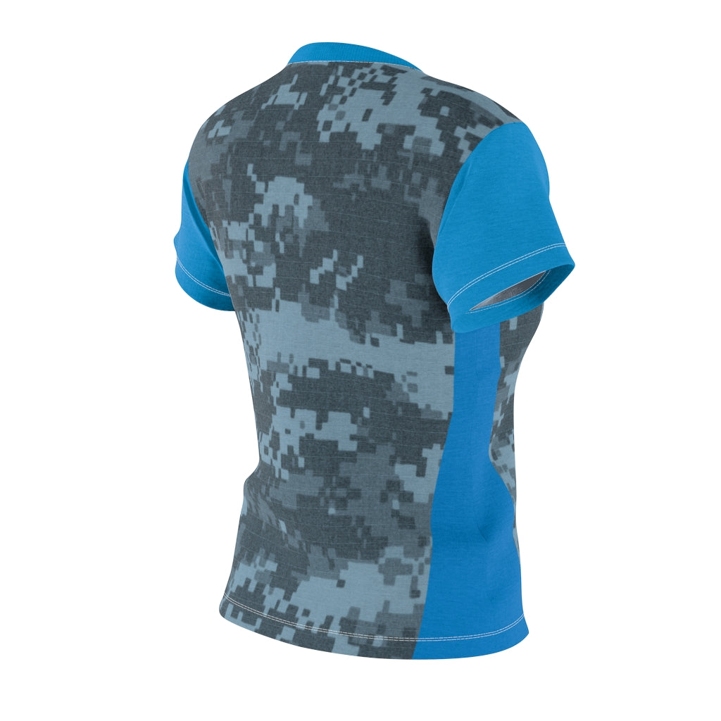 Women's "Cerule Camo" Tee