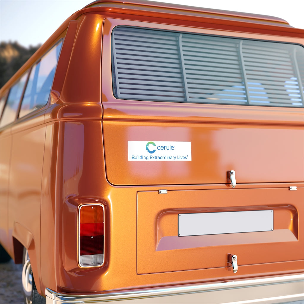 Stickers Cerule - Construire une Vie Extraordinaire - Blanc