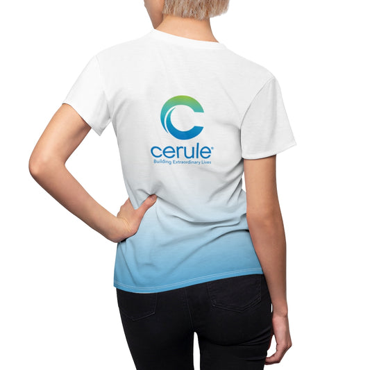 Blue Fade Women's Tee