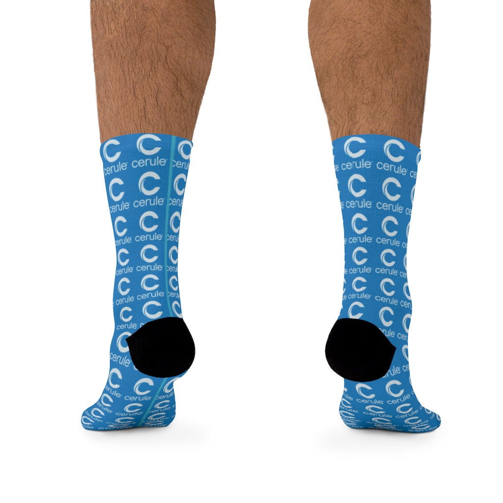Cerule Socks - Blue