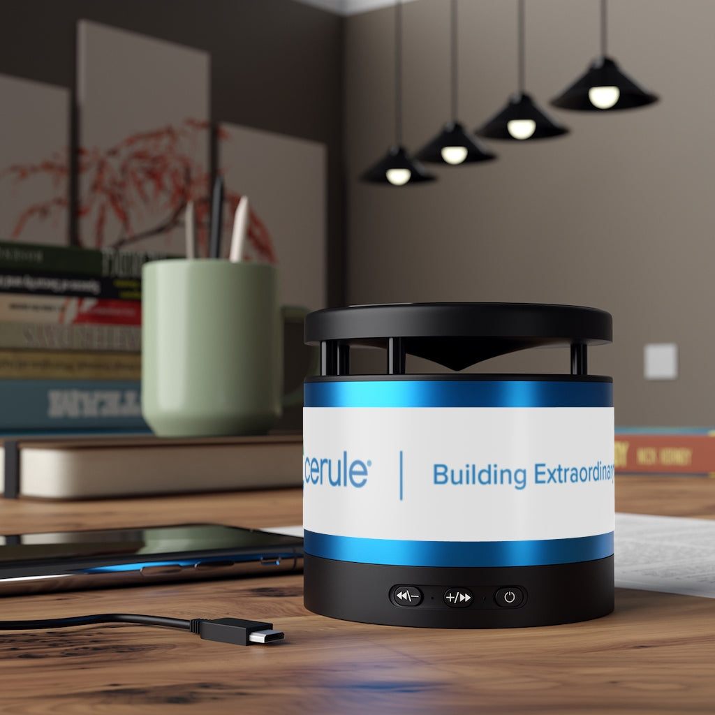 Cerule Bluetooth Speaker and Wireless Charging Pad
