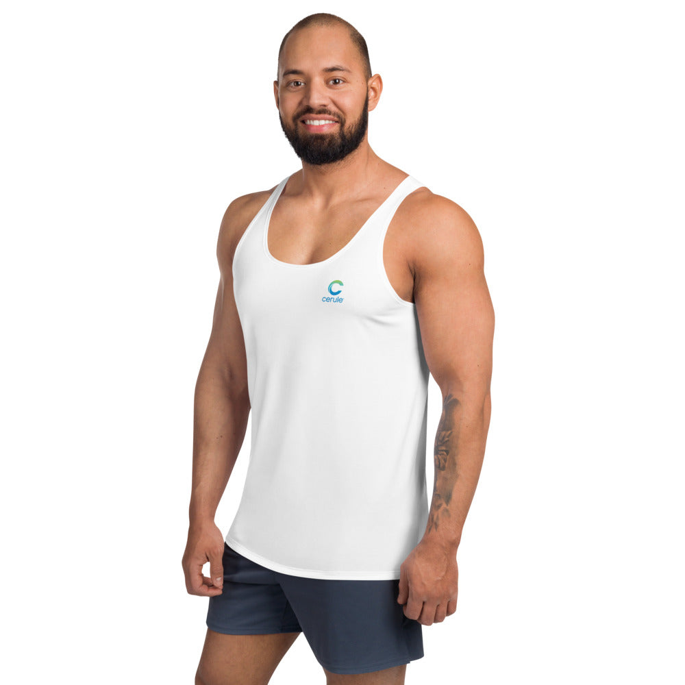Men's "Building White" Tank Top