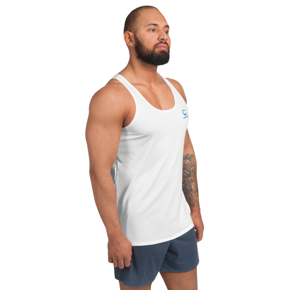Men's "Building White" Tank Top