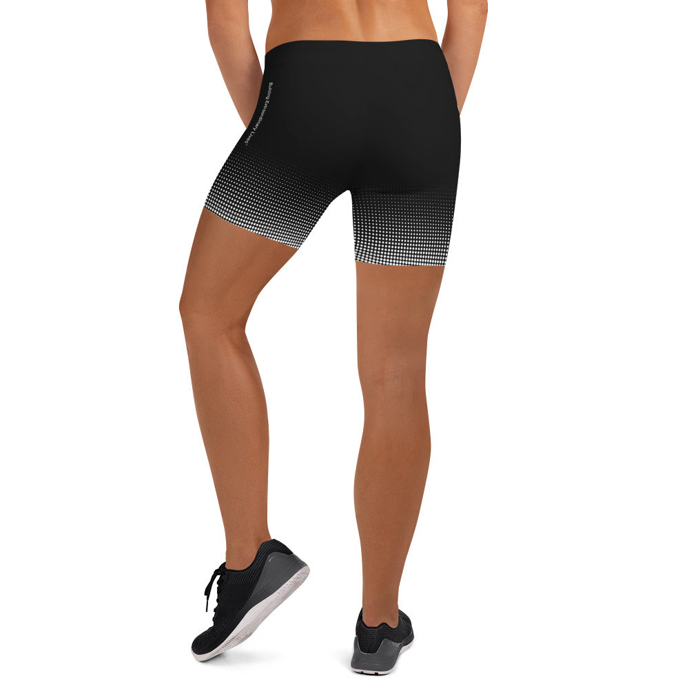 Women's "Cerule Black" Shorts