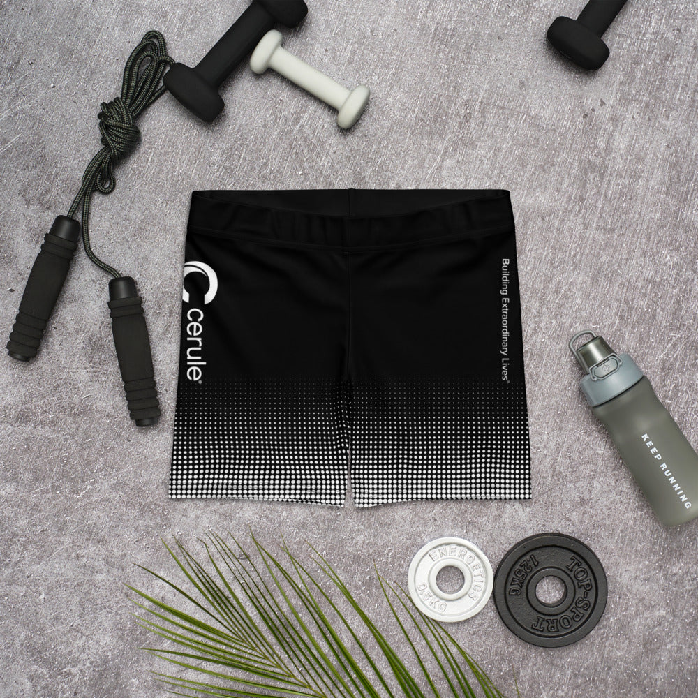 Women's "Cerule Black" Shorts