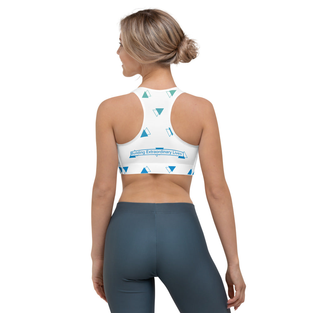 Cerule Sports bra - White