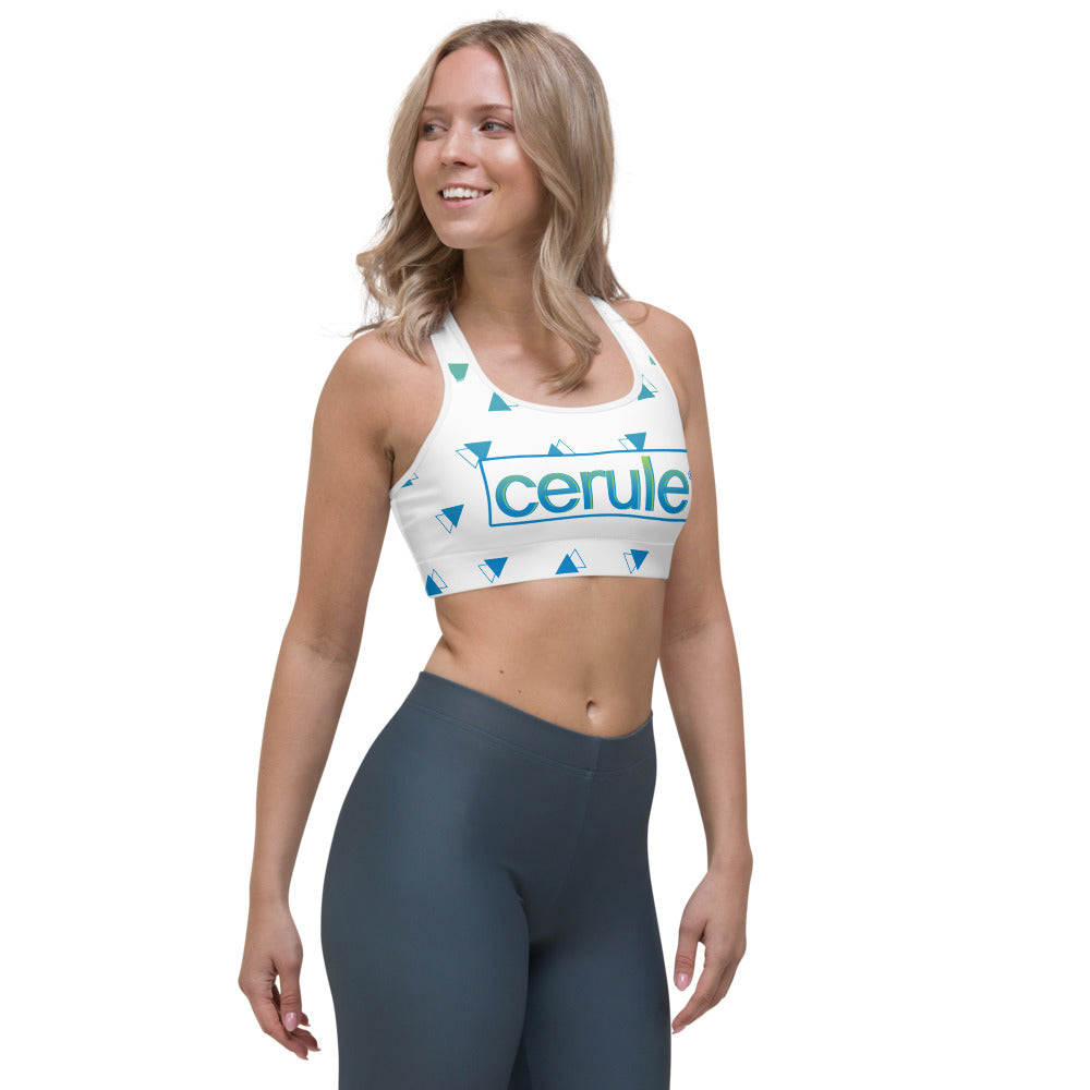 Cerule Sports bra - White