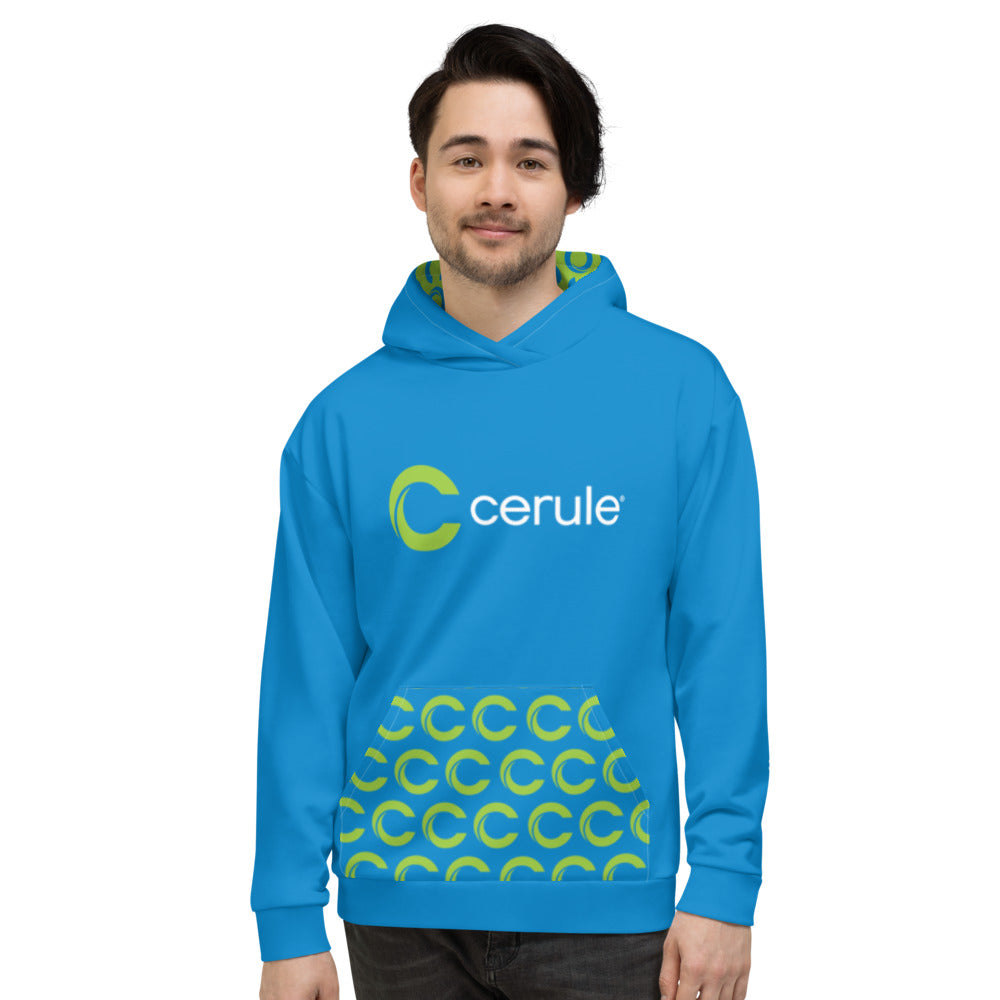 Hoodie - Cerule Pocket - Blue