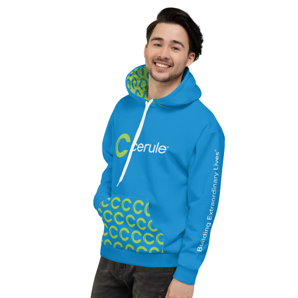 Hoodie - Cerule Pocket - Blue