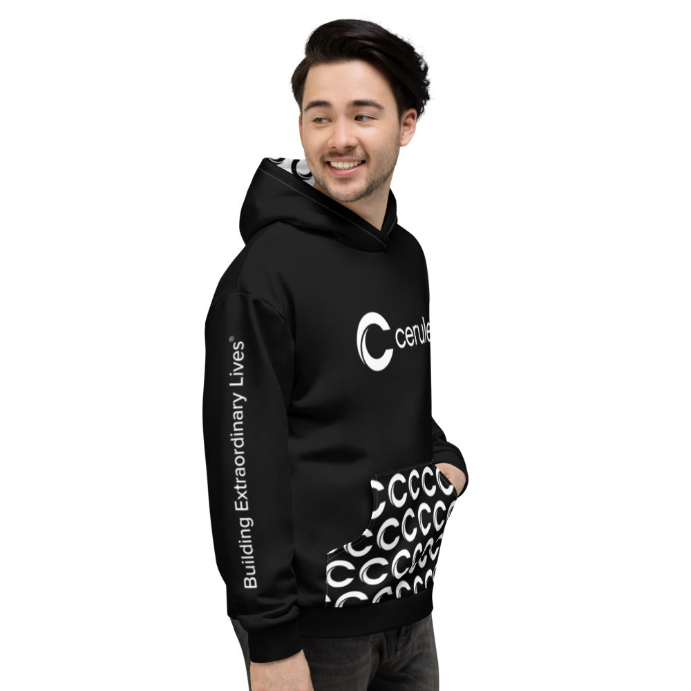 Hoodie - Cerule Pocket - Black