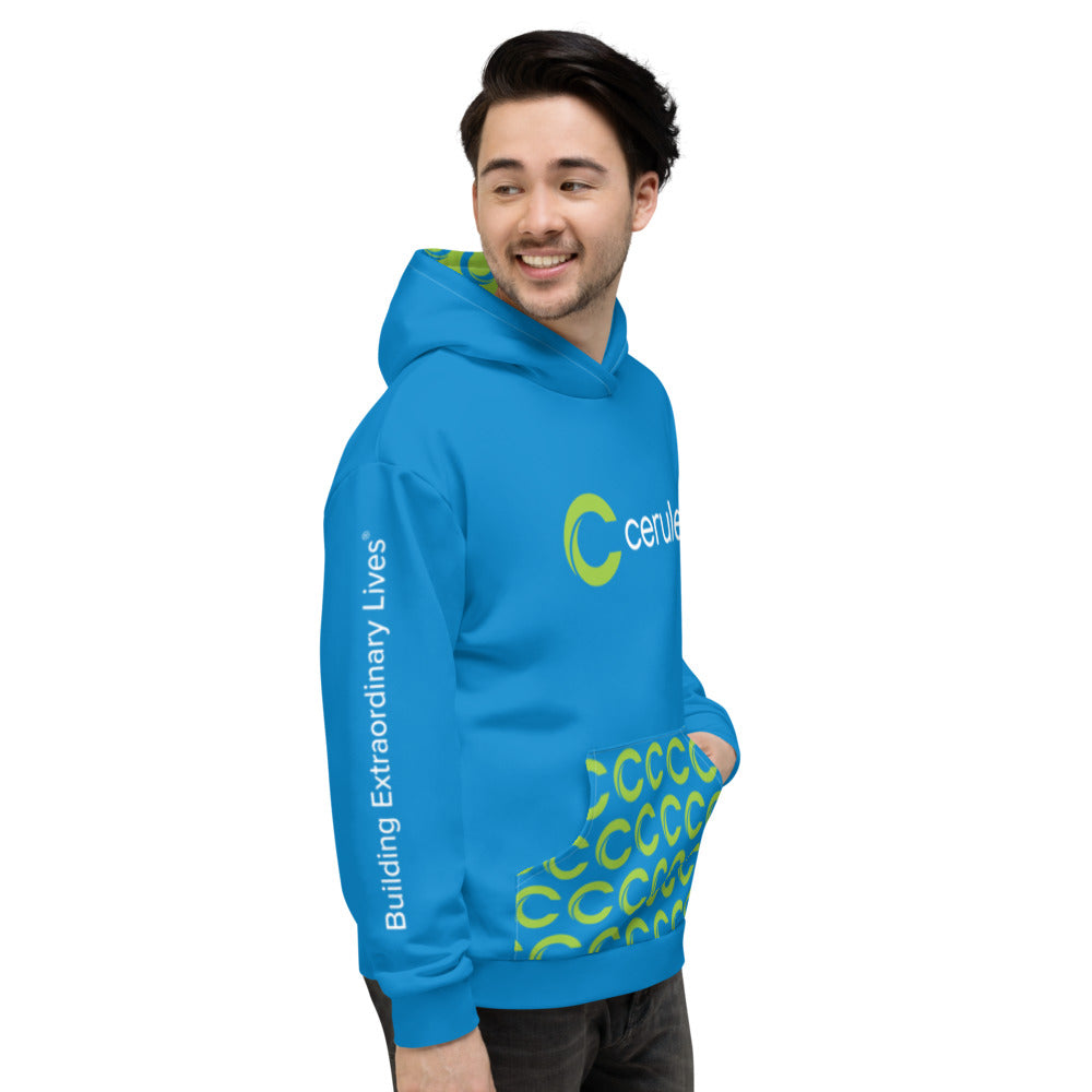 Hoodie - Cerule Pocket - Blue
