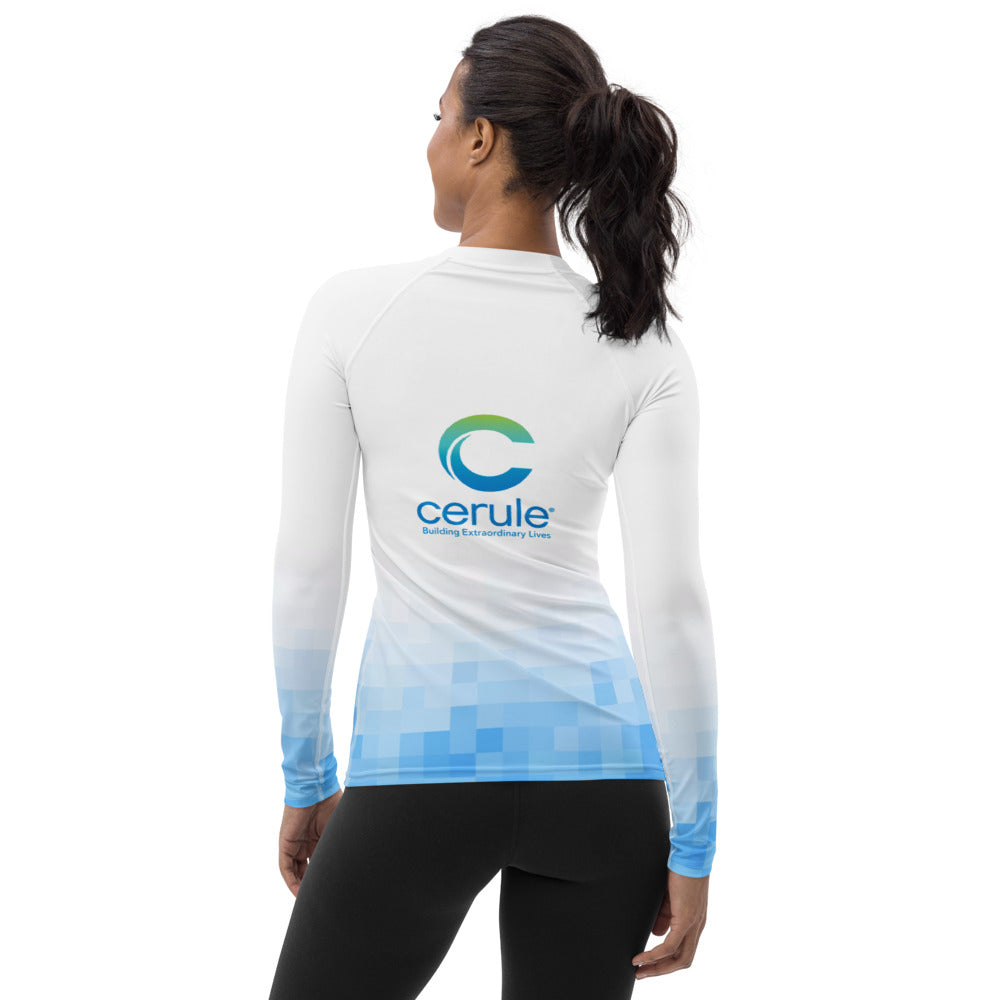 Women's "Cerule" Rash Guard