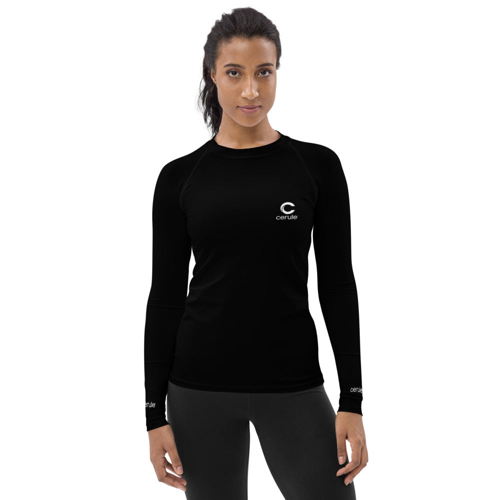 Women's Rash Guard - Black