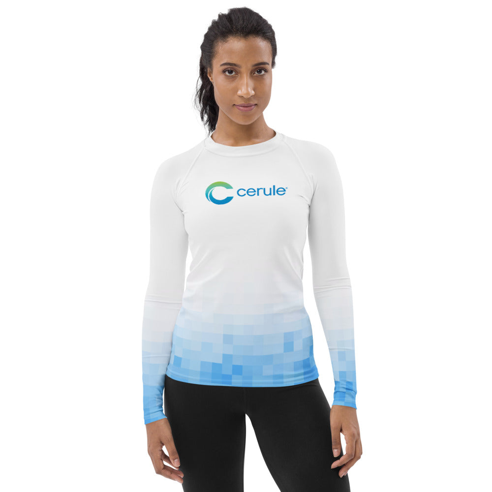 Women's "Cerule" Rash Guard