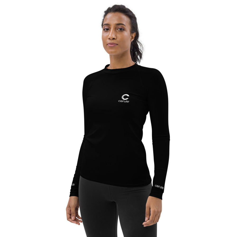Women's Rash Guard - Black