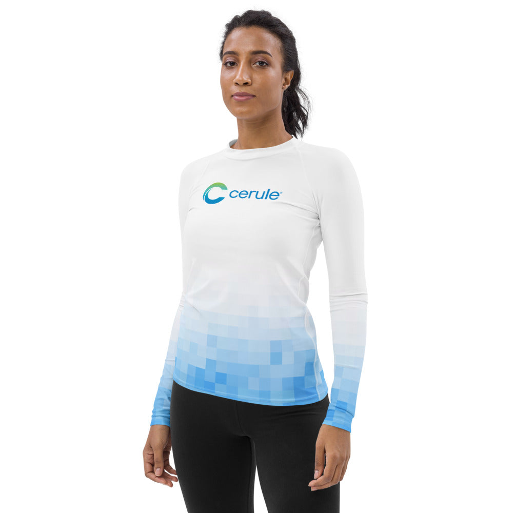 Women's "Cerule" Rash Guard