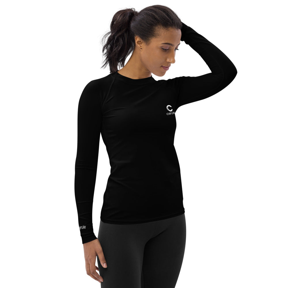 Women's Rash Guard - Black