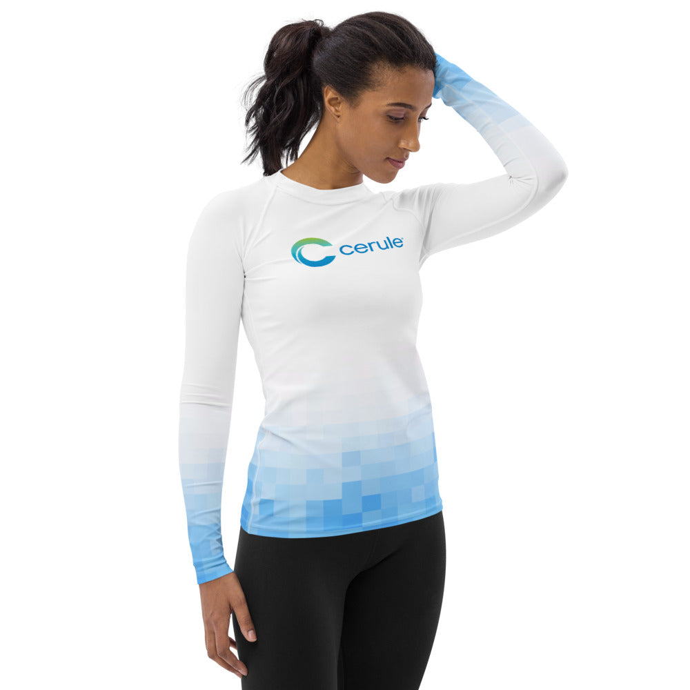 Women's "Cerule" Rash Guard