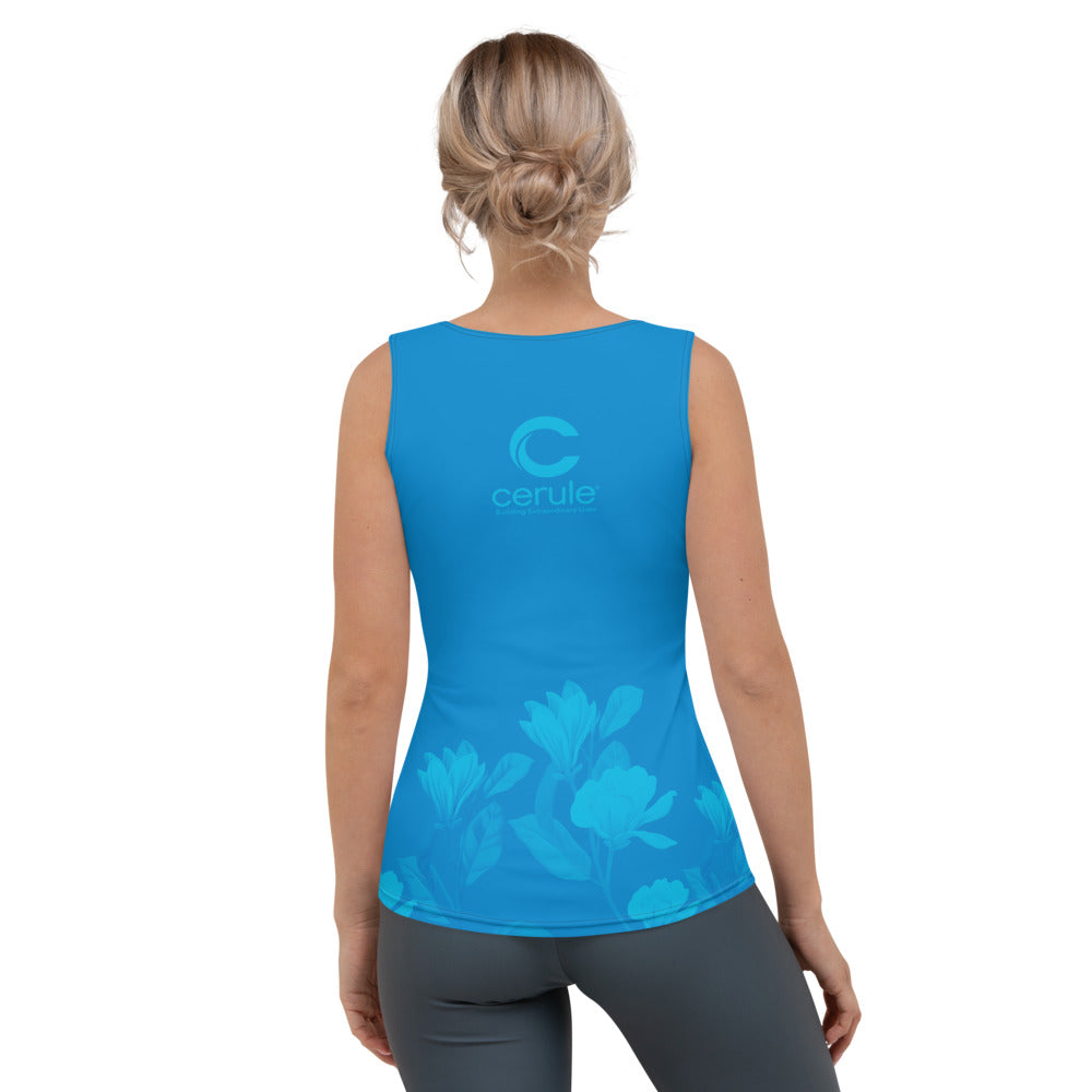 Women's "Cerule Blue" Tank Top