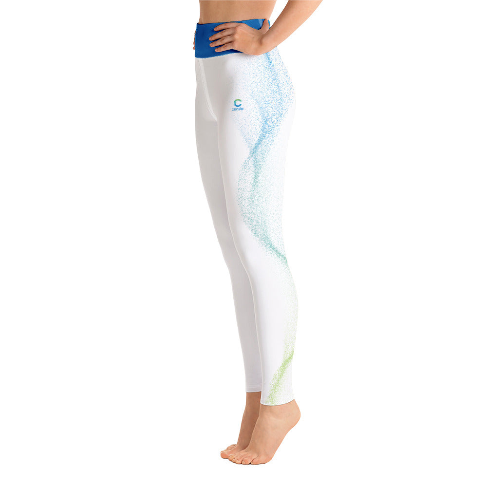 Women's Yoga Leggings - Waves