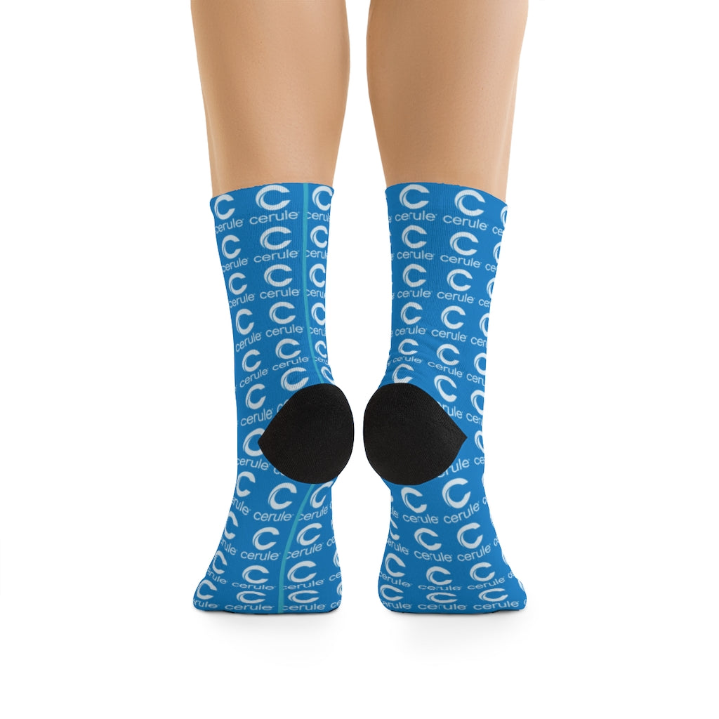 Cerule Socks - Blue