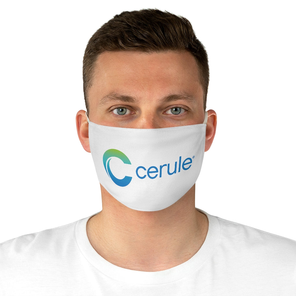 Face Mask Cerule - White