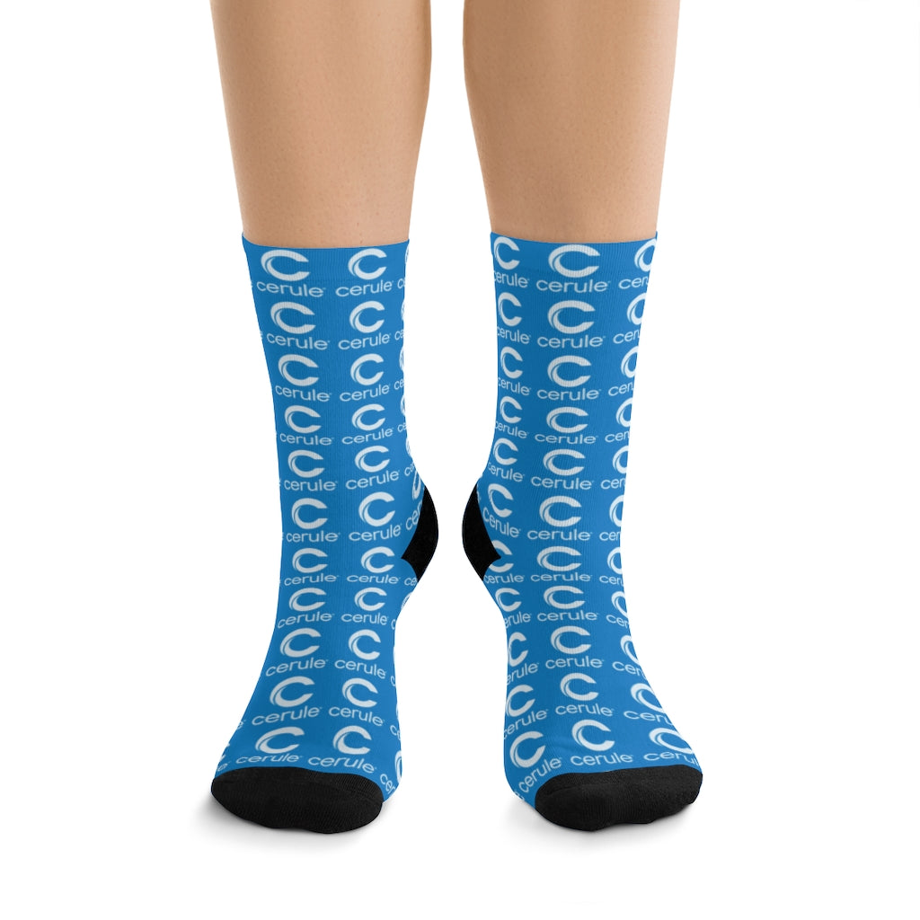 Cerule Socks - Blue