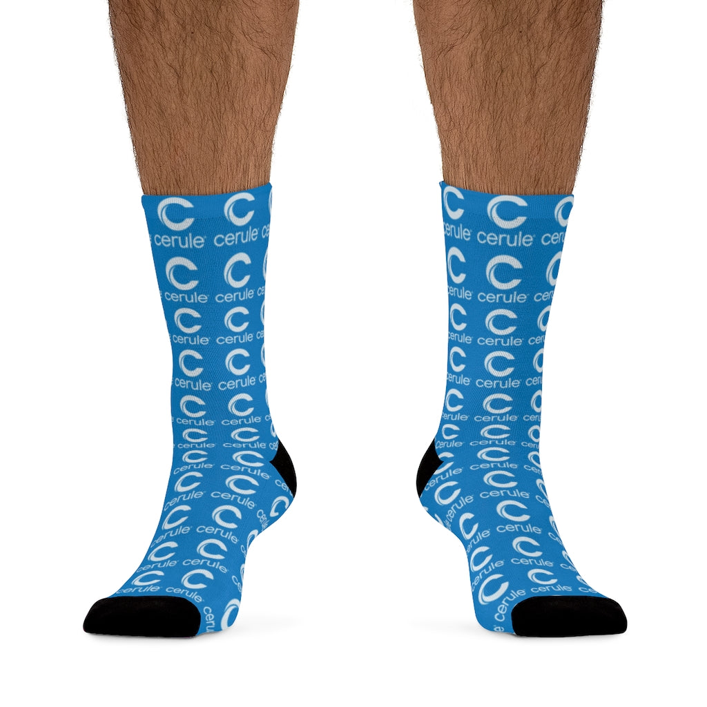 Cerule Socks - Blue