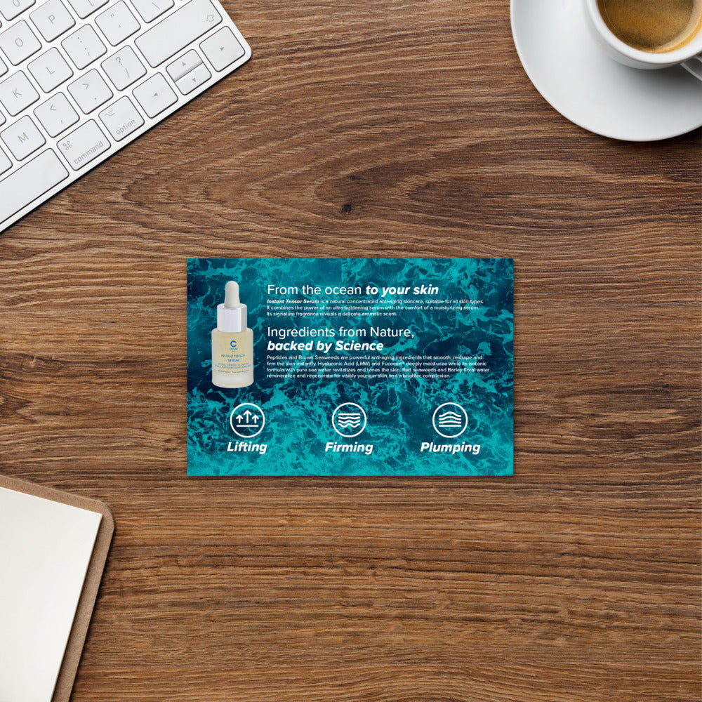 Postcard - Instant Tensor Serum