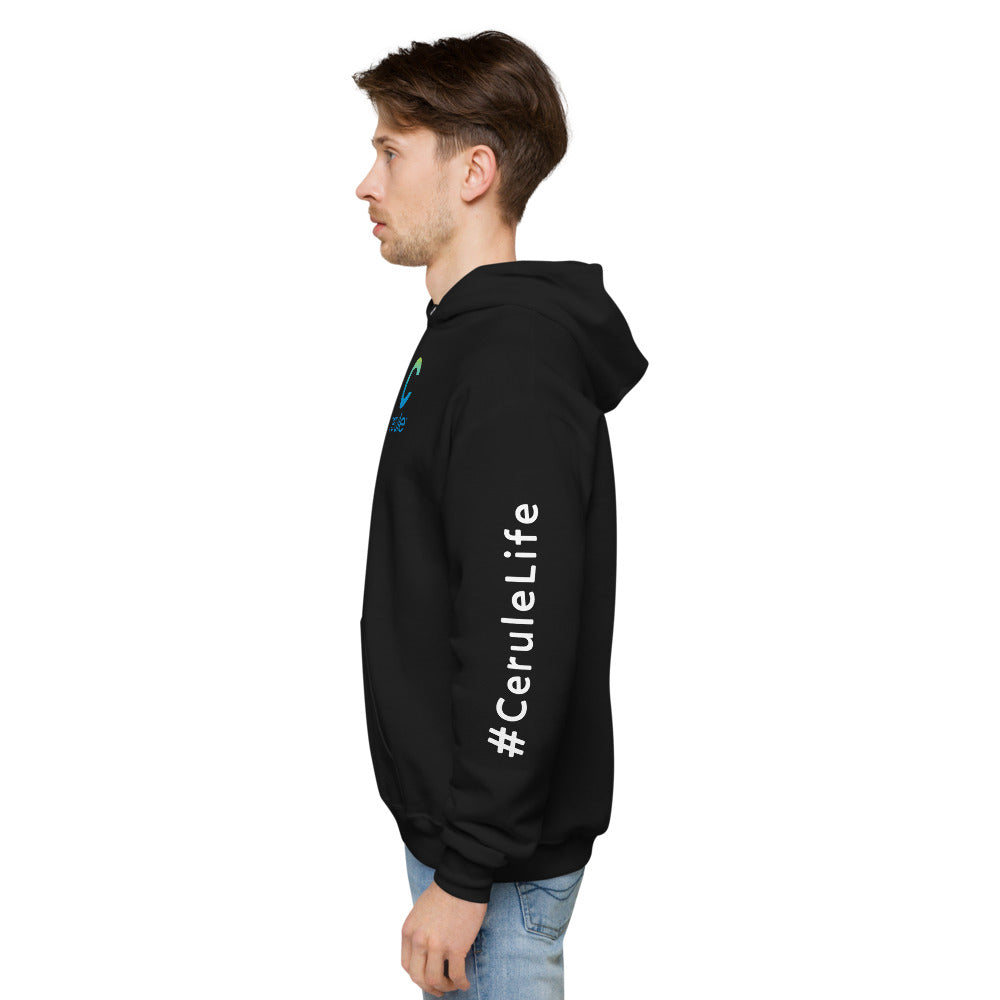 "Make it Happen" Cerule Fleece Hoodie