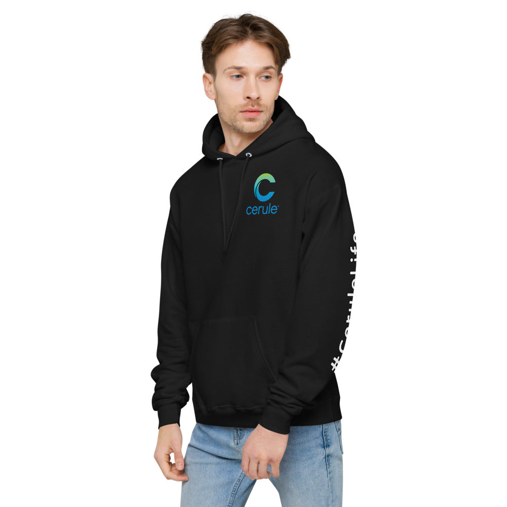 "Make it Happen" Cerule Fleece Hoodie