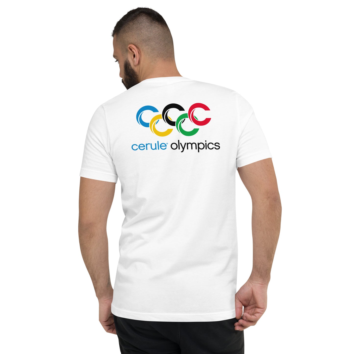 Cerule Olympics - V-Neck T-Shirt