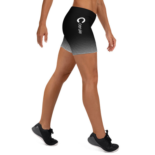 Women's "Cerule Black" Shorts