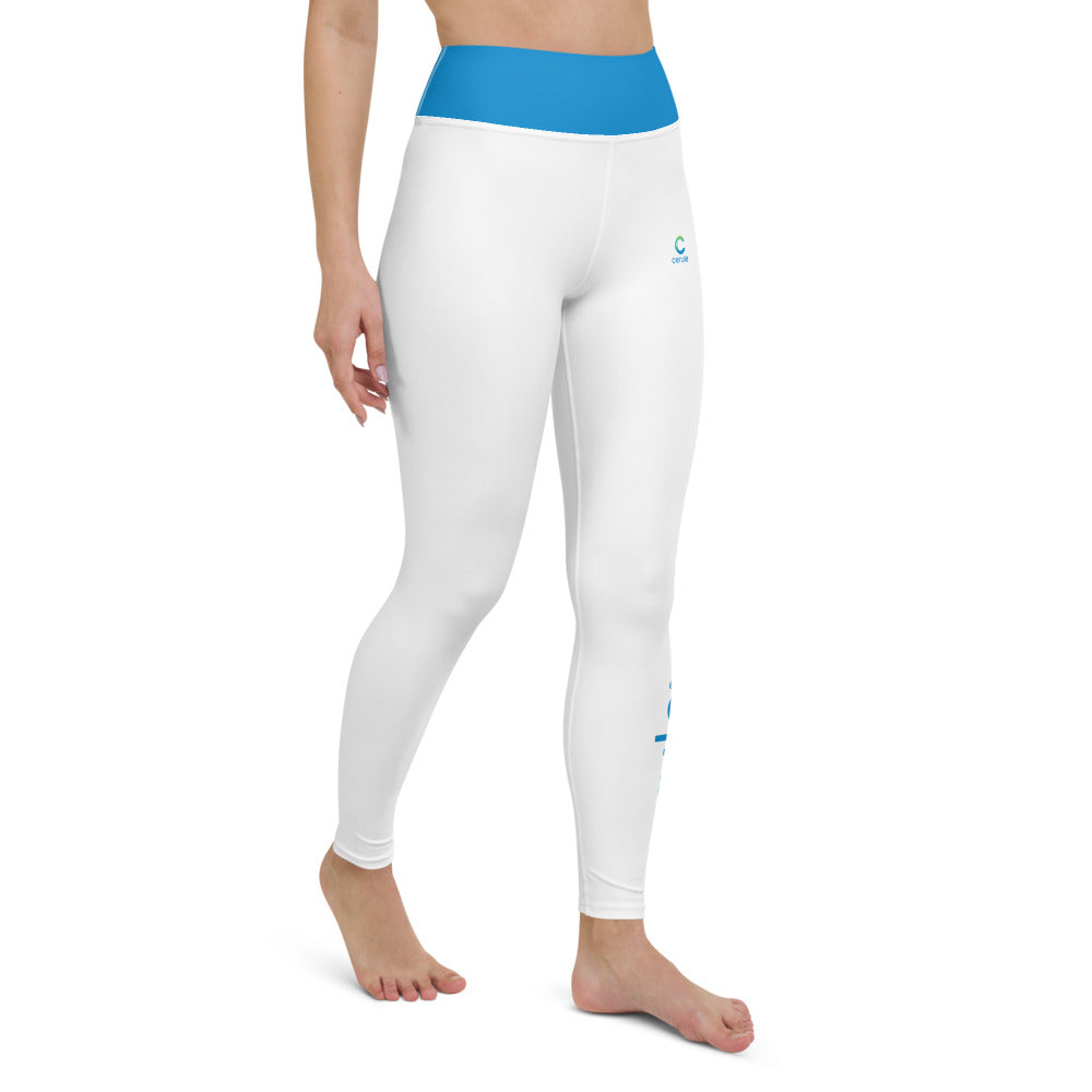 Women's Yoga Leggings - White
